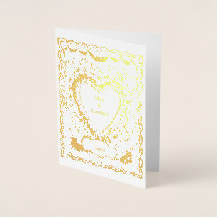 Vintage Heart Shaped Lace Template