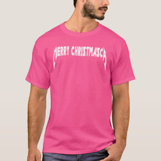Vintage Heavy Metal Concert Shirt Christmas Music 