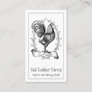 Vintage Hen Farm Business Card