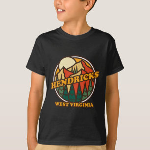Vintage Hendricks West Virginia Mountain Hiking So T-Shirt