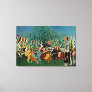 Vintage Henri Rousseau Centennial of Independence Canvas Print