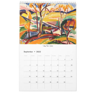 Vintage Henry Lyman Saÿen Modernist Art Calendar