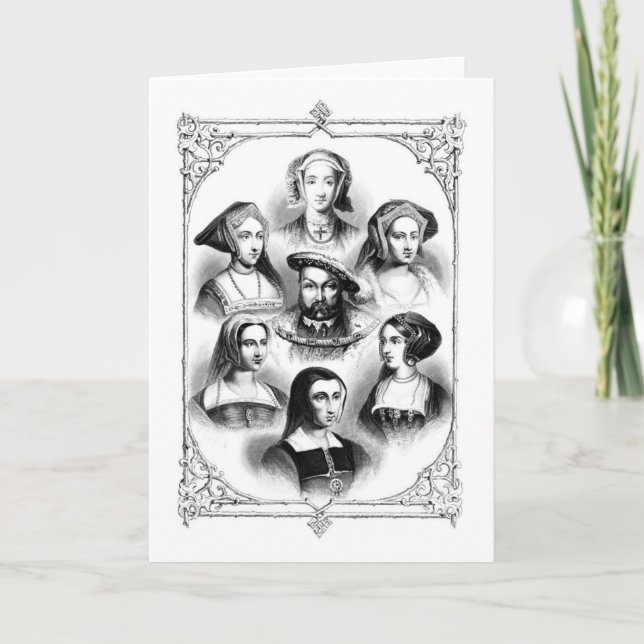 Vintage - Henry VIII & Six Wives, Card (Front)