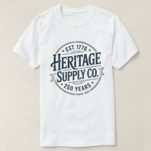 Vintage Heritage Supply Co Est 1776 Patriotic 250 T-Shirt