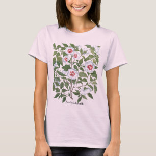 Vintage Hibiscus Flowers by Basilius Besler T-Shirt
