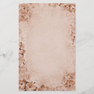Vintage Hibiscus Stationery