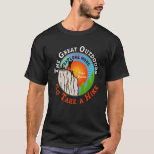Vintage Hiking Camping Nature Go Take a Hike T-Shirt