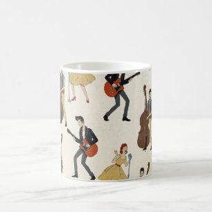 Vintage Hillbill Rockers Coffee Mug