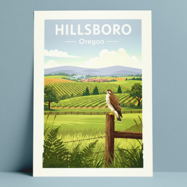 Vintage Hillsboro Oregon Postcard (Creator Uploaded)