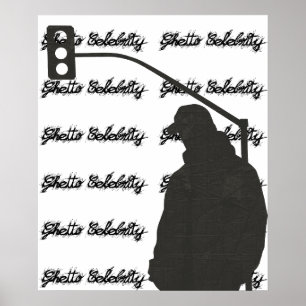 Vintage Hip hop Ghetto Celebrity Street Urban  Poster