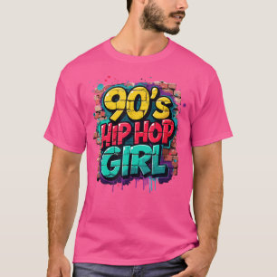 Vintage Hip Hop Music Lover Streetwear - 90S Hip H T-Shirt