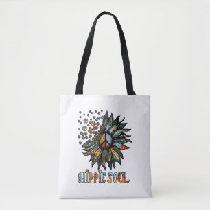 Vintage Hippie Soul Tote Bag