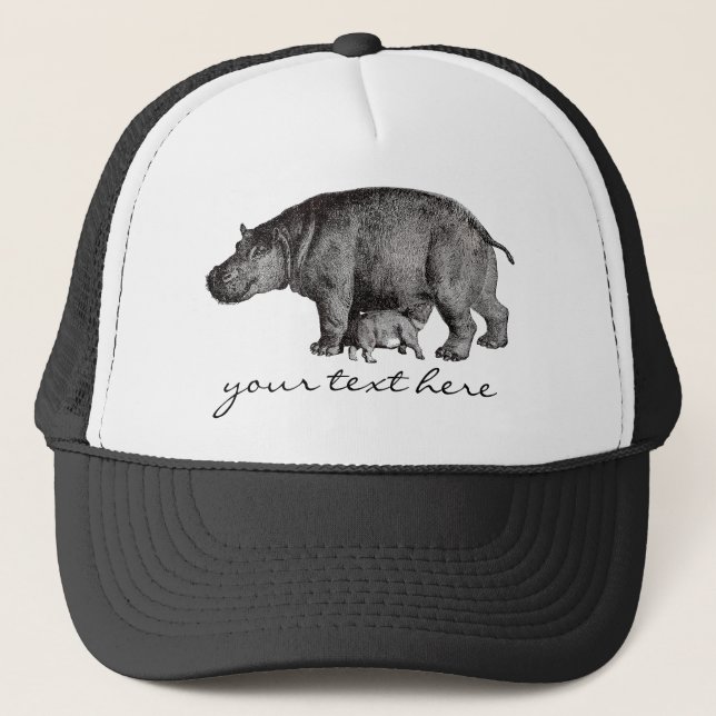 Vintage Hippo Hat (Front)