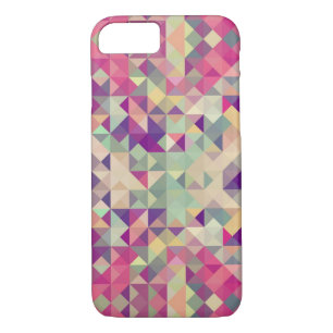 Vintage Hipsters Geometric Pattern. iPhone 8/7 Case