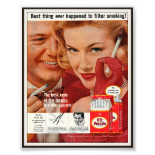 Vintage Hit Parade Cigarette Advertising 1957 Photo Print
