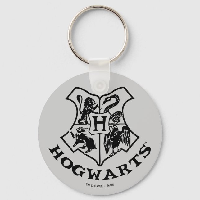 Vintage HOGWARTS™ School Crest Key Ring (Front)