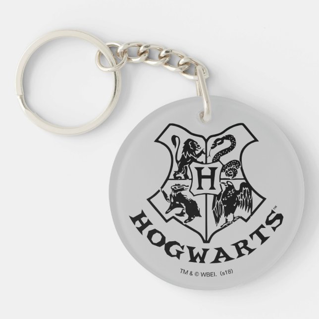 Vintage HOGWARTS™ School Crest Key Ring (Front)