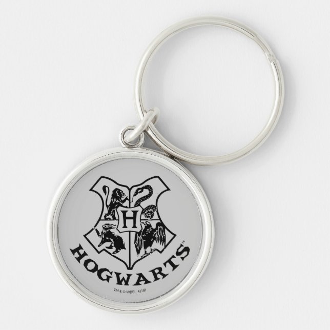 Vintage HOGWARTS™ School Crest Key Ring (Front)