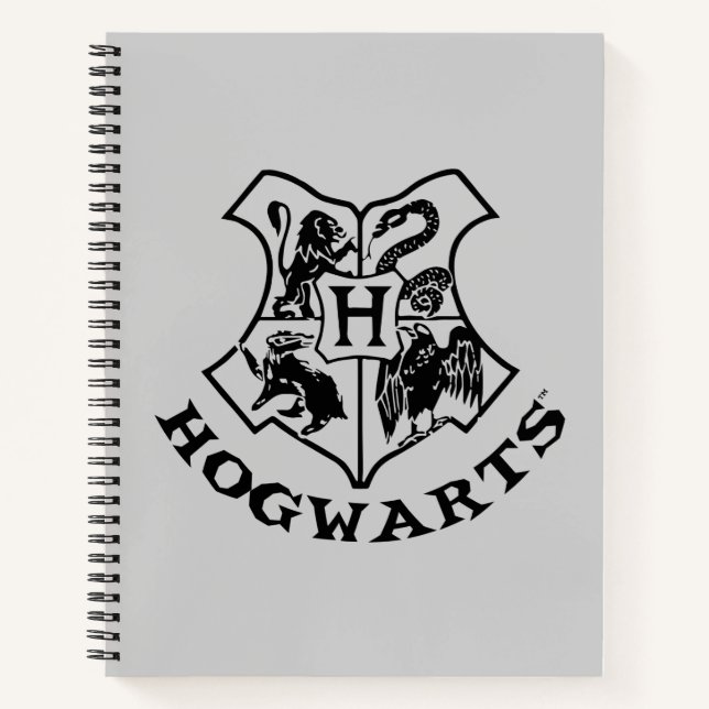 Vintage HOGWARTS™ School Crest Notebook (Front)