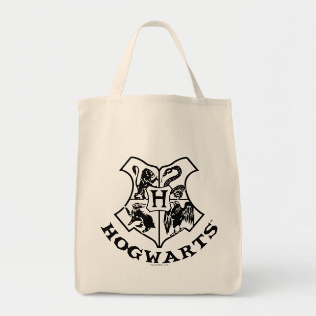 Vintage HOGWARTS™ School Crest Tote Bag (Front)