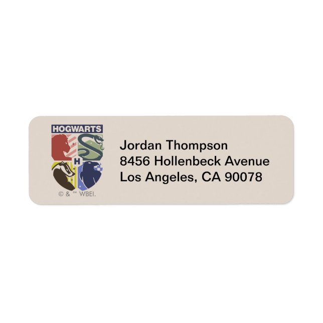 Vintage HOGWARTS™ Stamped Crest (Front)