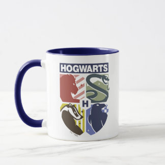 Vintage HOGWARTS™ Stamped Crest Mug