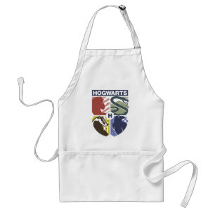 Vintage HOGWARTS™ Stamped Crest Standard Apron