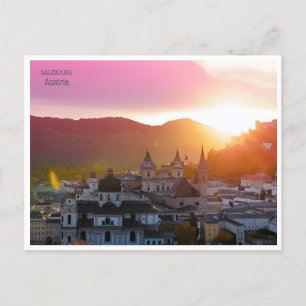 vintage Hohensalzb Austria salzbourg d'Autriche Postcard