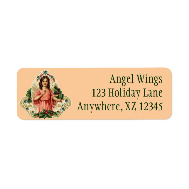 Vintage Holiday Angel (Front)