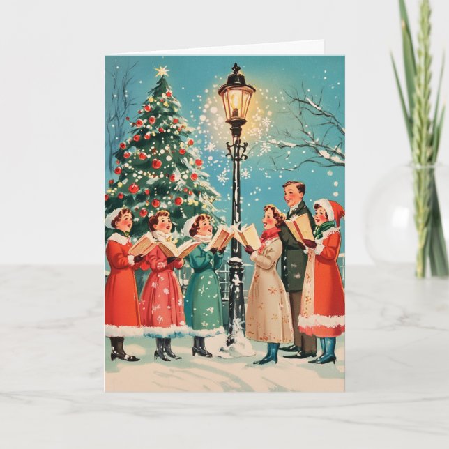 Vintage Holiday Cards (Front)
