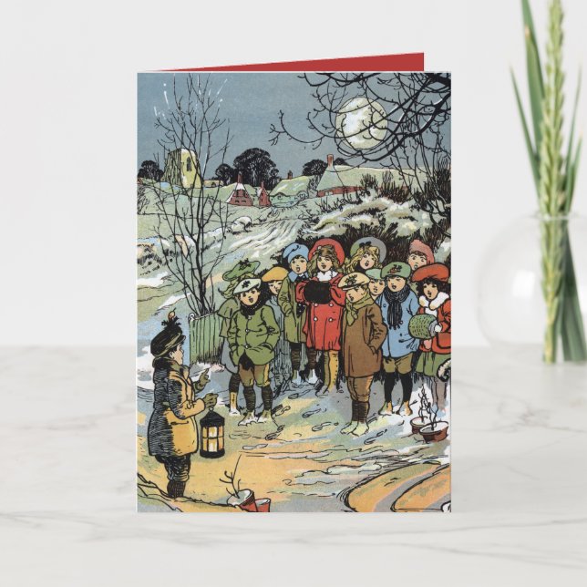 Vintage Holiday Carol Singers Frank Watkins (Front)