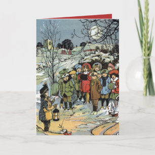 Vintage Holiday Carol Singers Frank Watkins