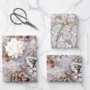 Vintage Holiday Dreams   Wrapping Paper Sheet
