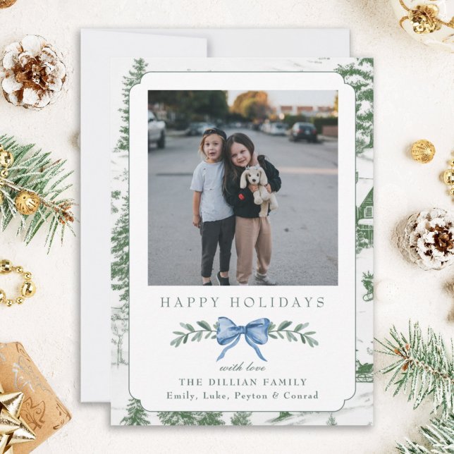 Vintage Holiday Photo Cards Printed or Digital (Creator Uploaded)