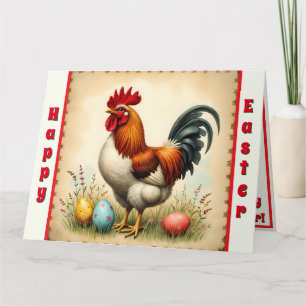 Vintage Holiday Trendy Easter Collection Card