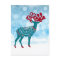 Vintage Holiday Winter Scandinavian Moose 