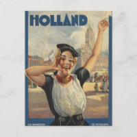 Vintage Holland Air Travel