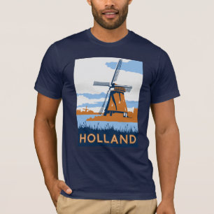 Vintage Holland Poster T-Shirt