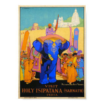 Vintage Holy Isipatana India Dorothy Newsom Travel