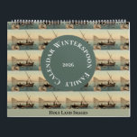 Vintage Holy Land Color Photo Religious Christian Calendar<br><div class="desc">Antique vintage 19th century color photographs of sacred sites in the Holy Land for each month of the year in this custom family planner calendar brings sacred sites into your family life. Perfect gift for a family - personalize with family name.</div>