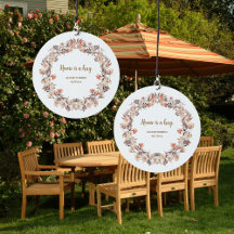 Vintage Home is a Hug Floral Butterflies