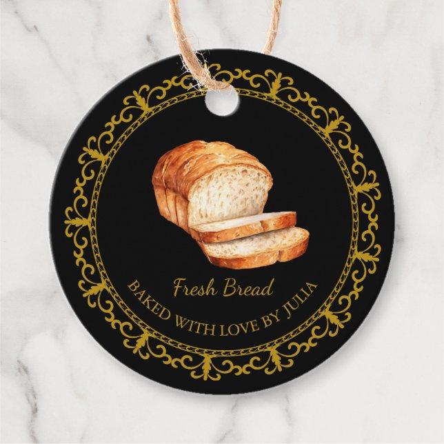 Vintage Homemade Bread Hang Tag (Front)
