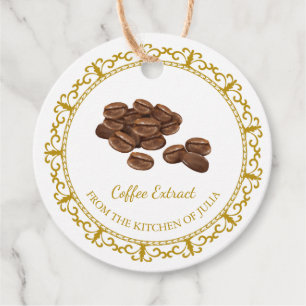 Vintage Homemade Coffee Extract Hang Tag