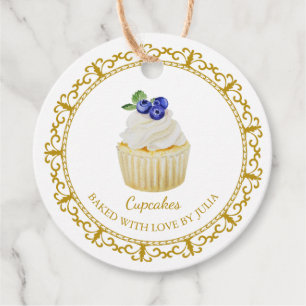 Vintage Homemade Cupcakes Hang Tag
