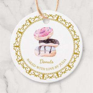 Vintage Homemade Doughnut Hang Tag