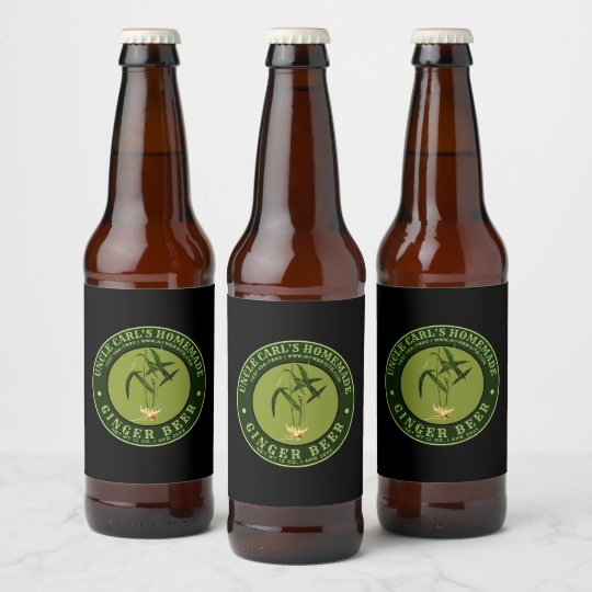Vintage Homemade Ginger Beer Label Template | Zazzle.co.uk