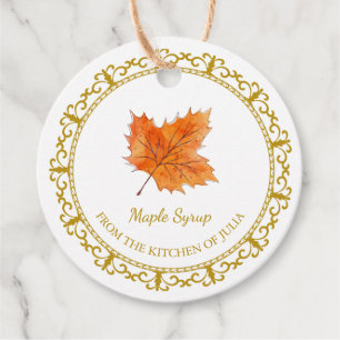 Vintage Homemade Maple Syrup Hang Tag