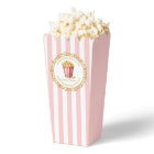 Vintage Homemade Popcorn Favour Box