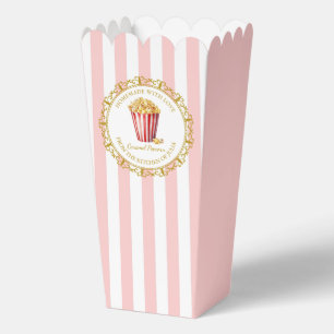 Vintage Homemade Popcorn Favour Box