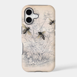 Vintage Honey Bee Art Print